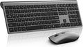 Wireless Mouse and Keyboard Combo - Silent Slim Full-Size Set