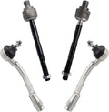 TRQ Front Tie Rod Set for 2006-2011 Kia Rio and Rio5 Models
