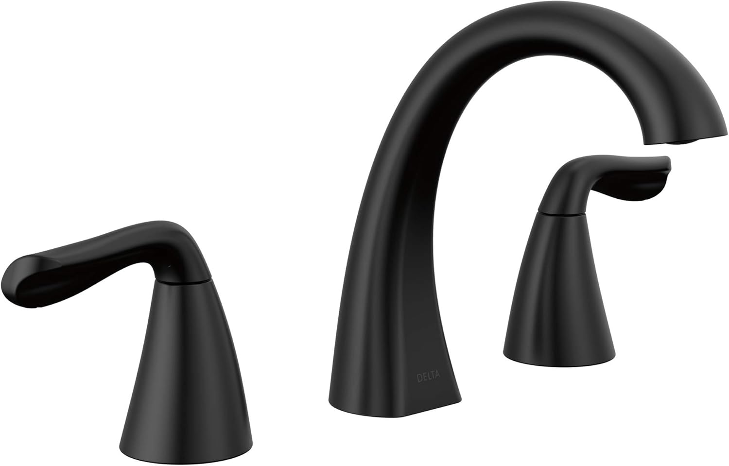 Delta Arvo Matte Black Bathroom Faucet for Stylish Vanities