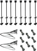 Mobile Home Part Set of 8 Auger Anchors and Tie Down Straps