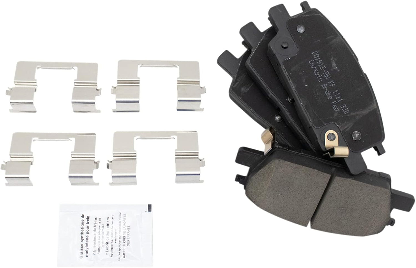 TRQ Front Brake Pads Ceramic for Buick LaCrosse and Regal