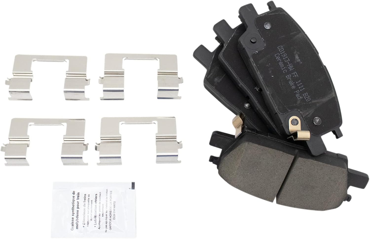 TRQ Front Brake Pads Ceramic for Buick LaCrosse and Regal