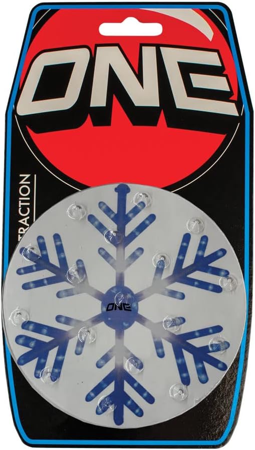 Enhance Grip: One Mfg Snowflake Stomp Pad for Snowboards