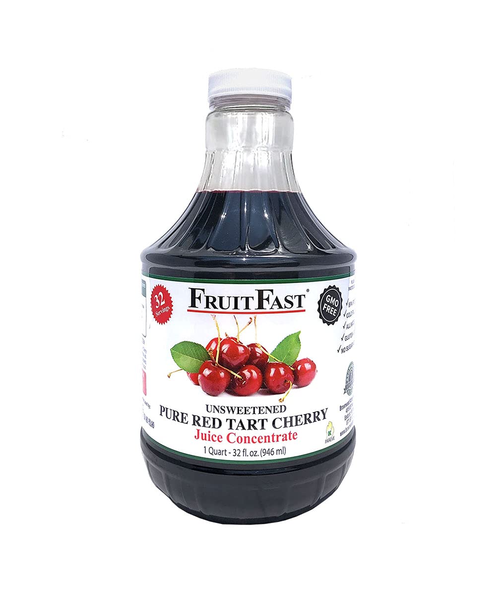 Red Tart Cherry Juice Concentrate - Pure Unsweetened Juice