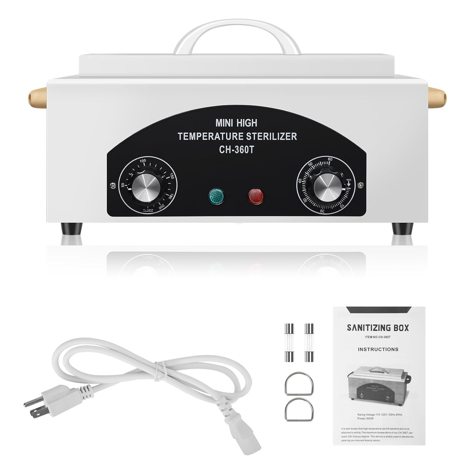 High Temperature Metal Tool Cleaning Box for Salon Equipment