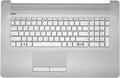 Replacement Upper Case Palmrest for HP 17 Series - US Layout