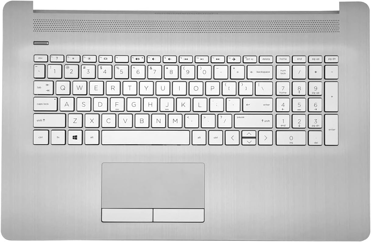 Replacement Upper Case Palmrest for HP 17-by Series Laptop