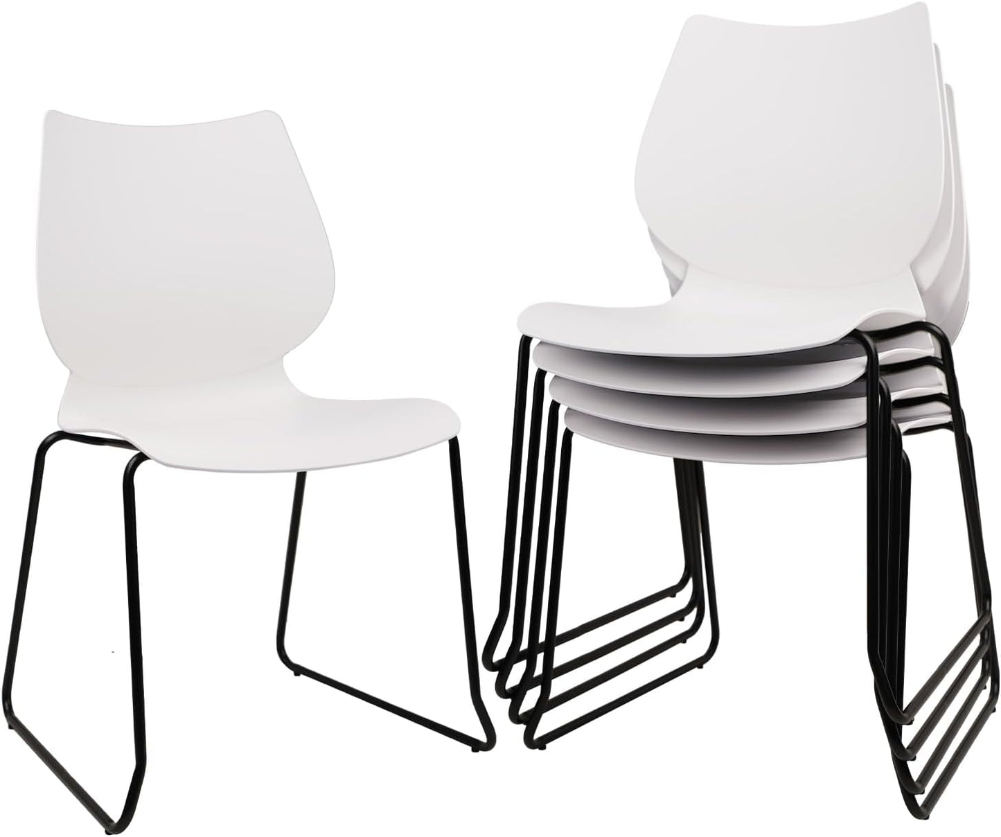 KLASIKA Stackable Waiting Room Chair with Ergonomic Support