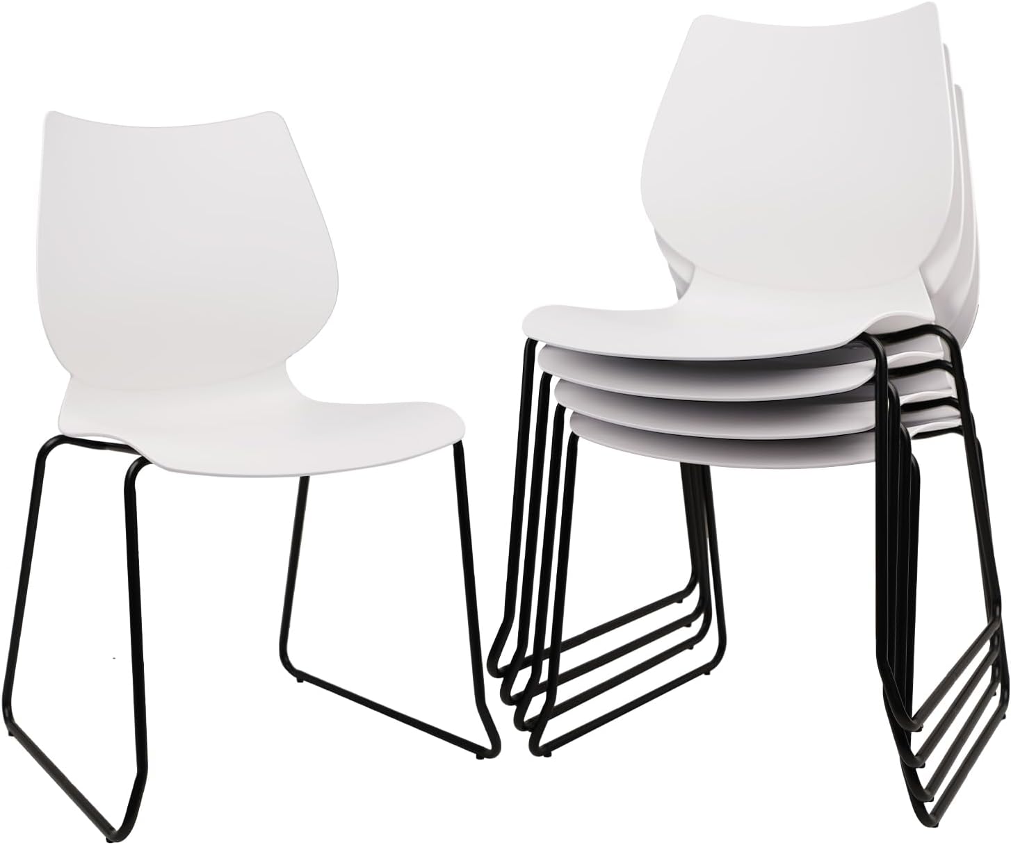 KLASIKA Stackable Waiting Room Chair with Ergonomic Support