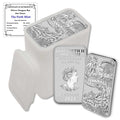 2023 P Lot of (10) 1 oz Australian Silver Dragon Rectangular Bars