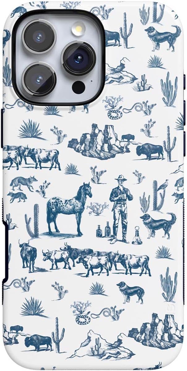 Casely iPhone 16 Pro Case | Wild West Adventure Design