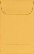 LUXPaper #1 Coin Envelopes 2 1/4 in x 3 1/2 in - Durable Brown Kraft