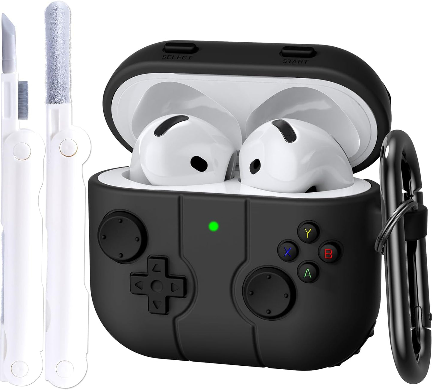 Cartoon Silicone AirPods 4 Case Bundle - Cute & Protective