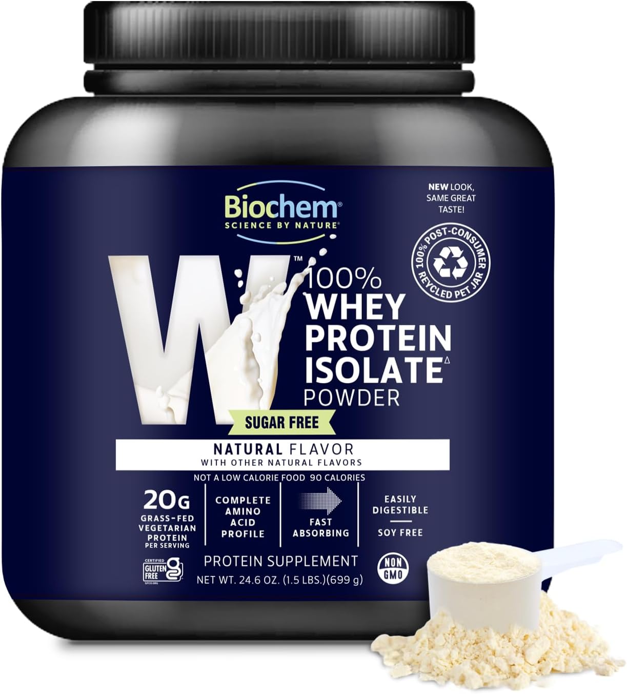 Biochem 100% Whey Isolate Protein Powder for Muscle Recovery