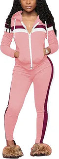 Two Piece Outfits For Women Jogging Suits - Casual Active Set