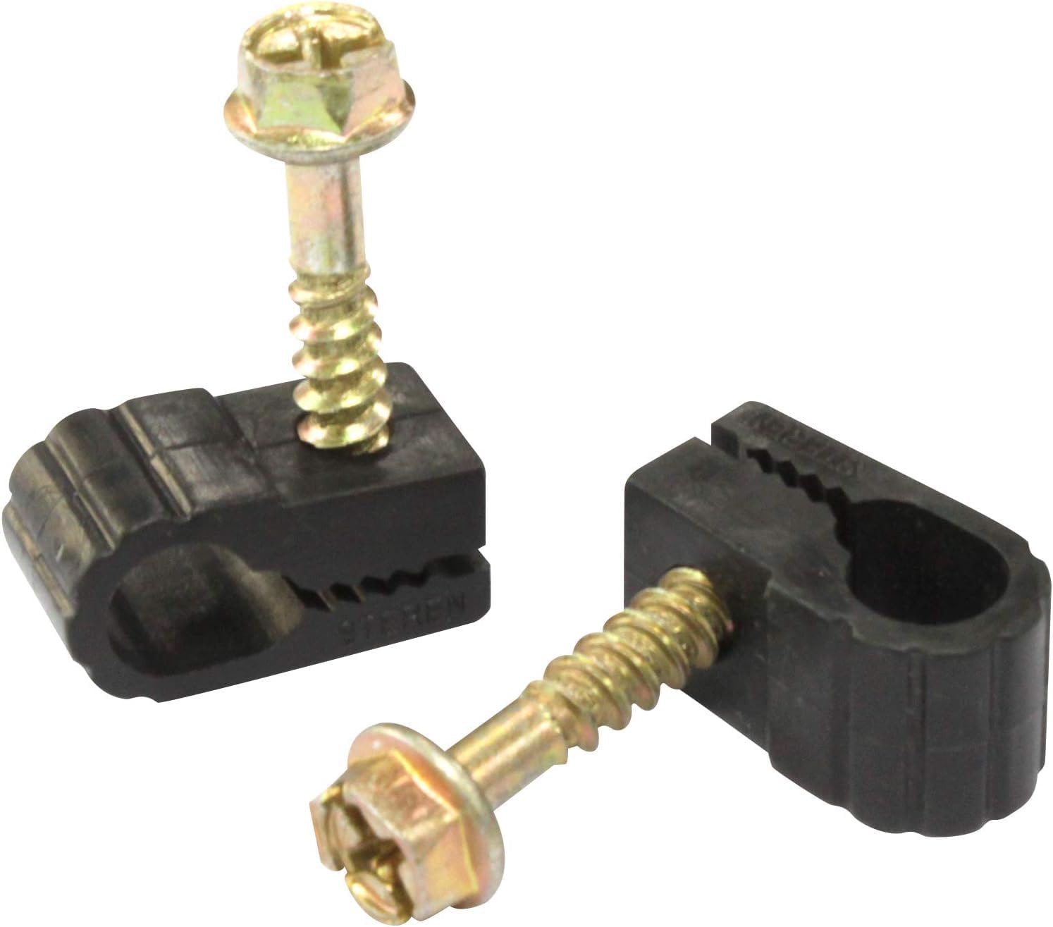 STEREN Coaxial Cable Clips - 100 Count - Versatile Wire Organizers