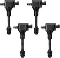 Ignition Coil Packs Compatible with Nissan & Mitsubishi - Set of 4