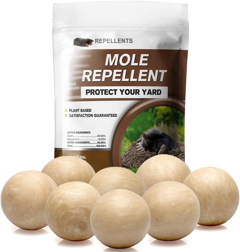 Effective Mole Repellent for Lawns and Gopher Deterrent