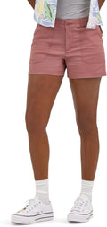 Lee Women's Ultra Lux Comfort Utility Short - High-Rise Comfort Denim