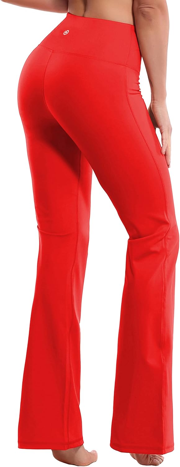 BUBBLELIME Women's High Waist Bootcut Yoga Pants for Comfort