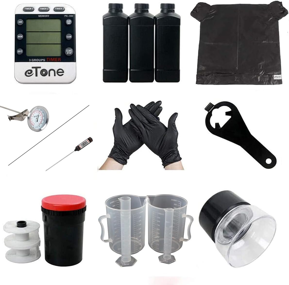 Darkroom Developing Equipment Kit for 120 135 35mm Film Processing