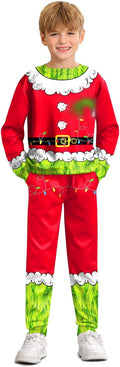 Boys Christmas 2 Piece Set by BesserBay with Funny Ugly Design