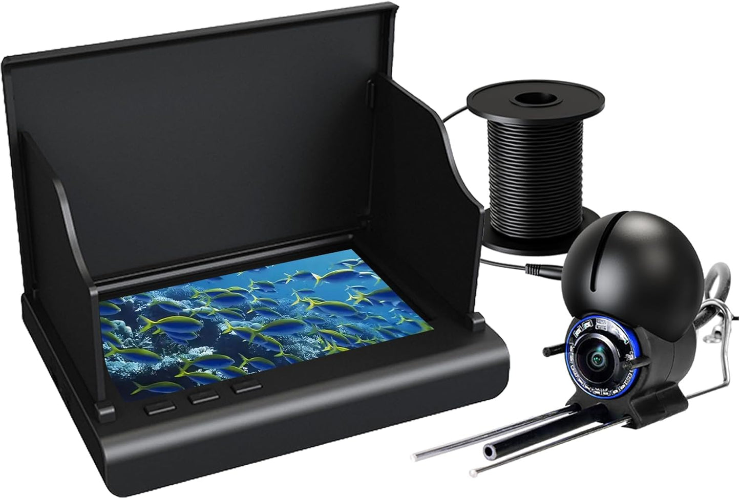 Underwater Fishing Camera with 4.3 Inch LCD and Night Vision