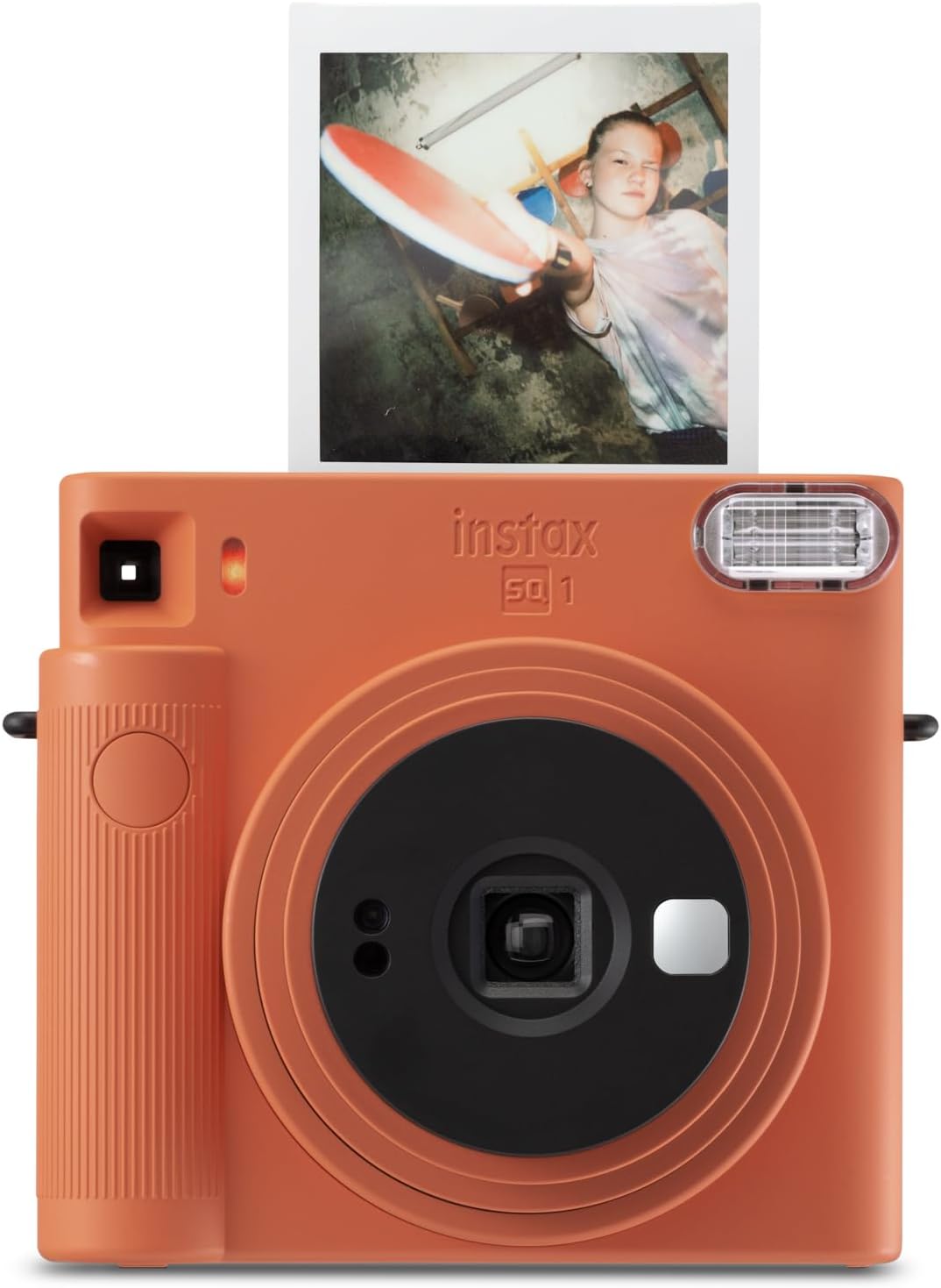 Capture Memories in Style with Fujifilm SQ1 - Terracotta Orange