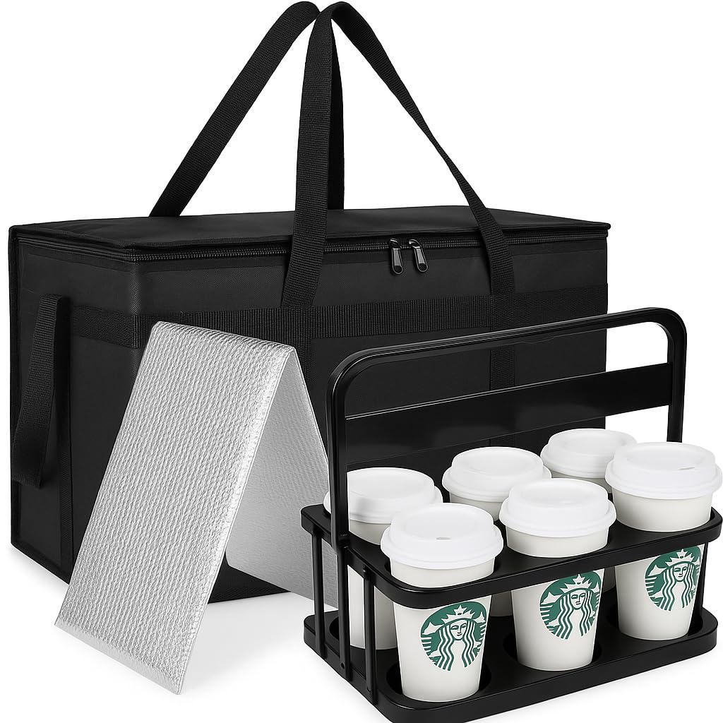 Insulated Food Delivery Bag for Efficient Transport and Storage