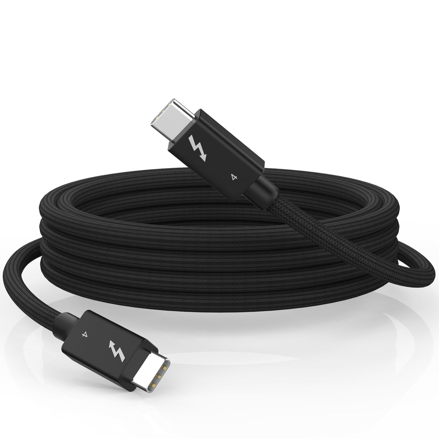 Thunderbolt 4 Cable - 6.6FT Intel Certified for Lightning-Fast Performance!