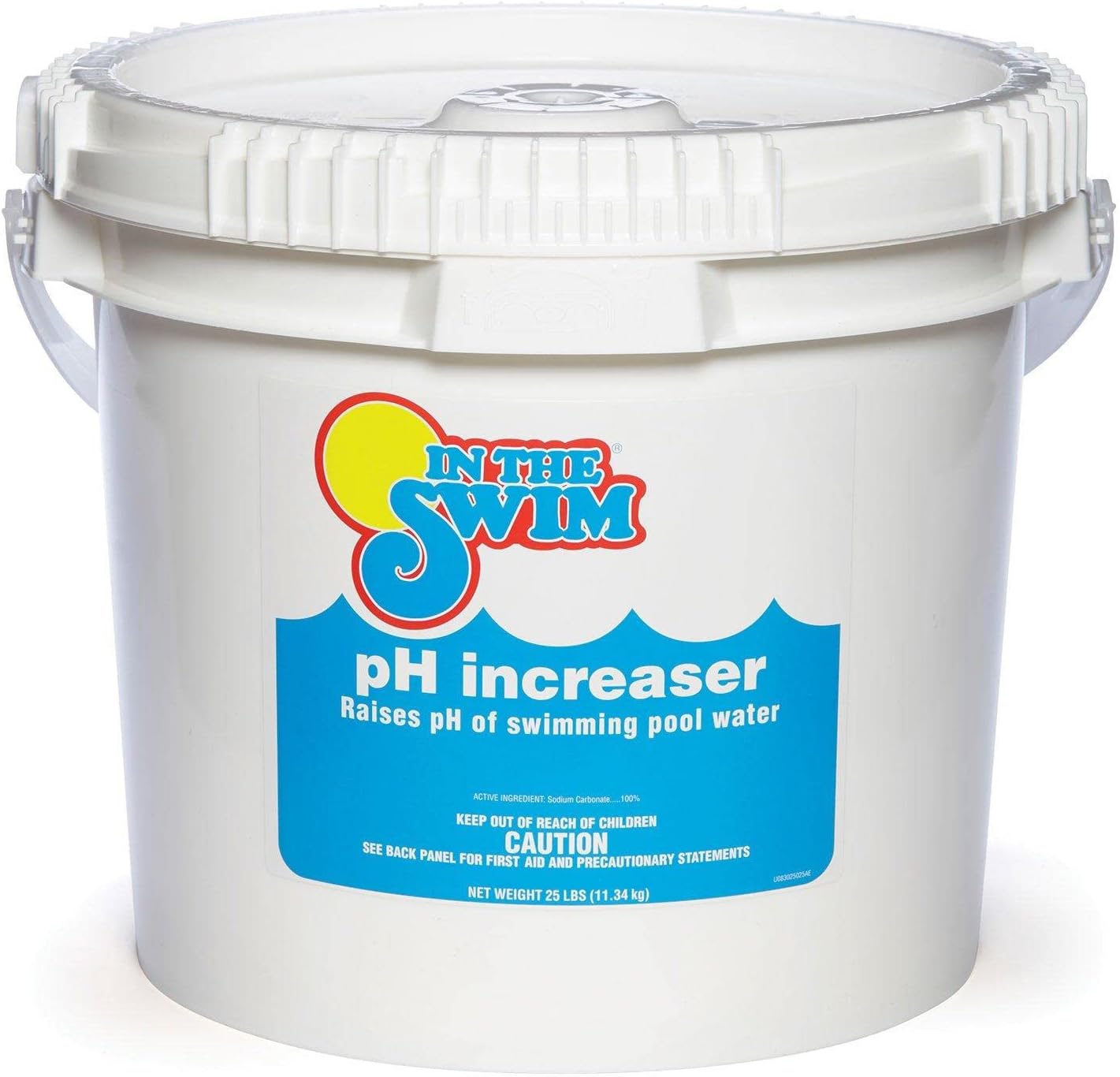 In The Swim pH Increaser for Pools - Granular Soda Ash 25 lbs