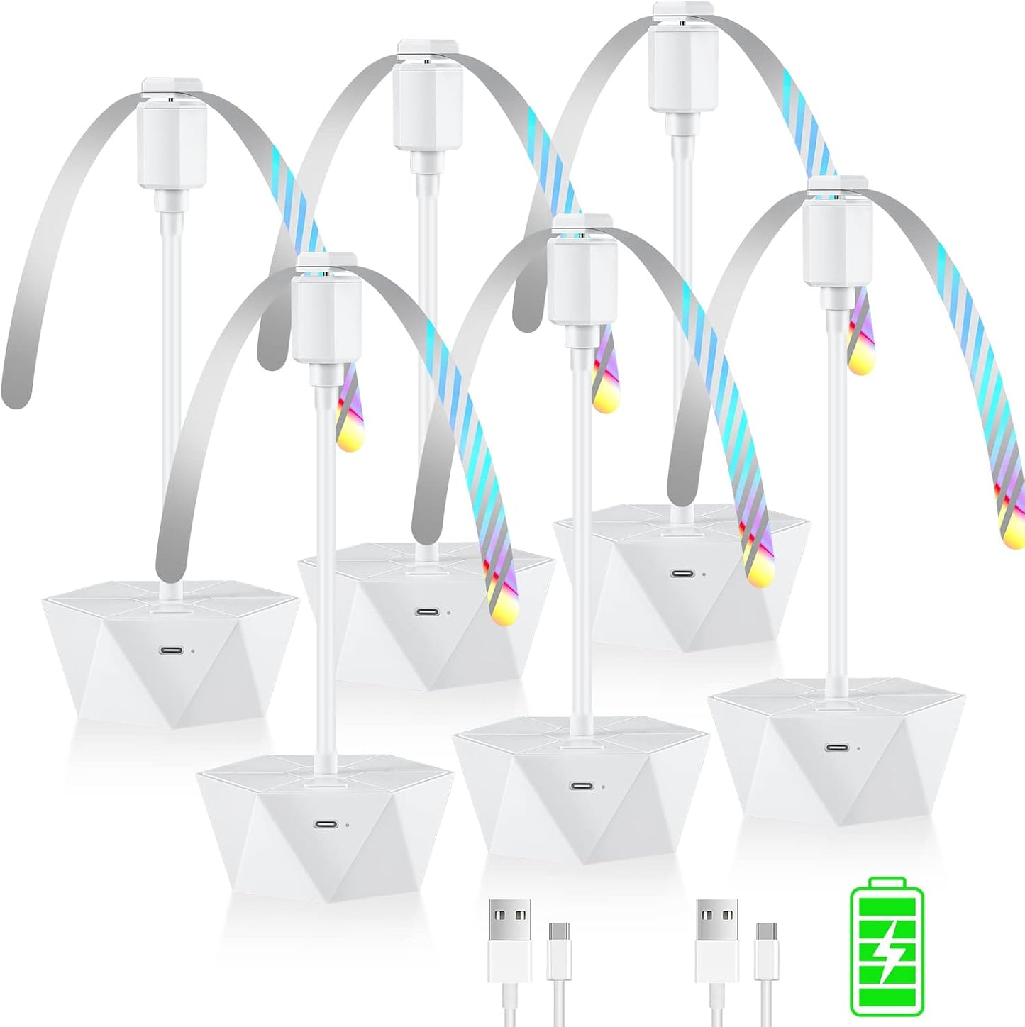 Rechargeable Fly Fans for Tables Keep Flies Away Effectively