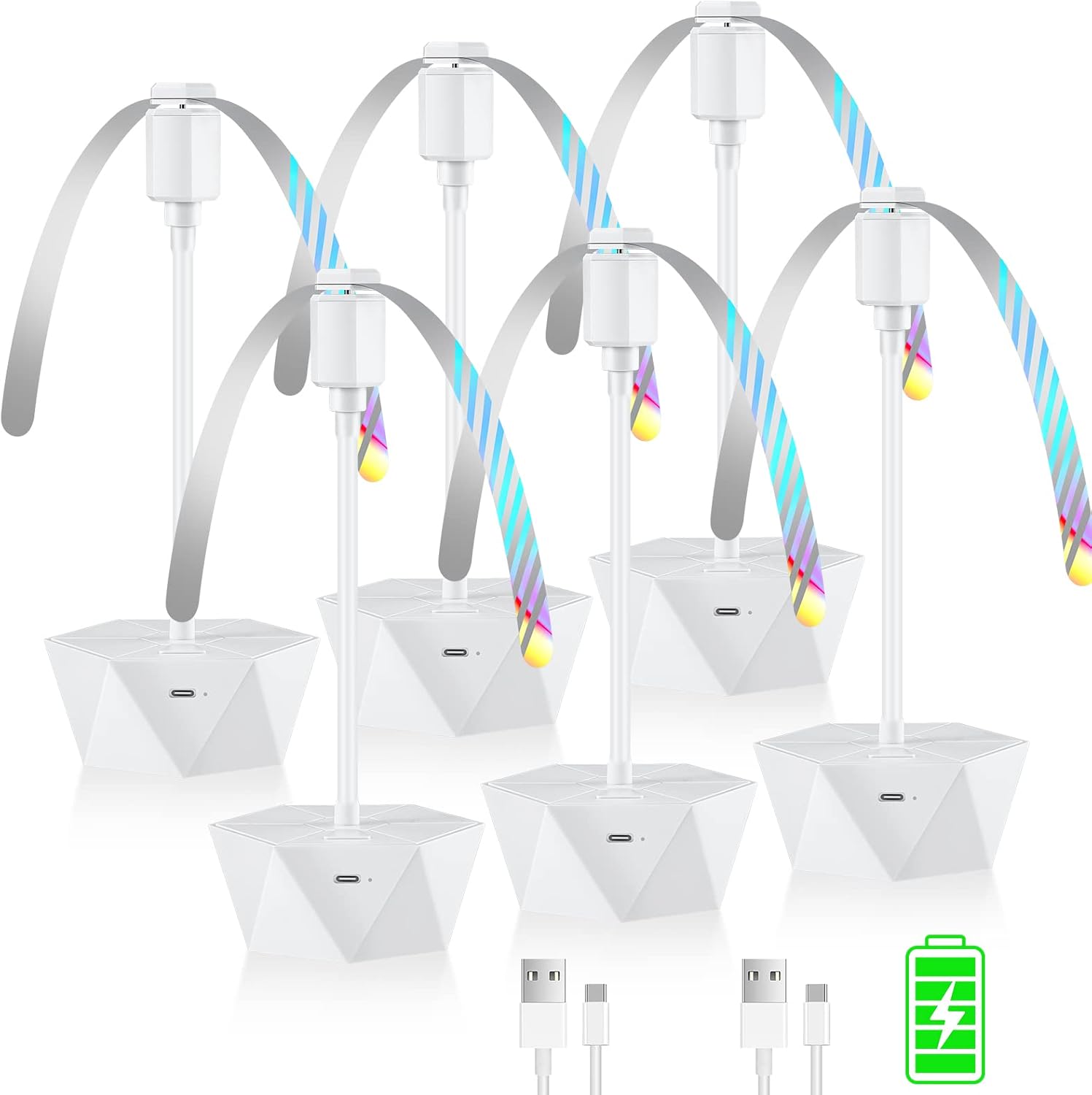 Rechargeable Fly Fans for Tables Keep Flies Away Effectively