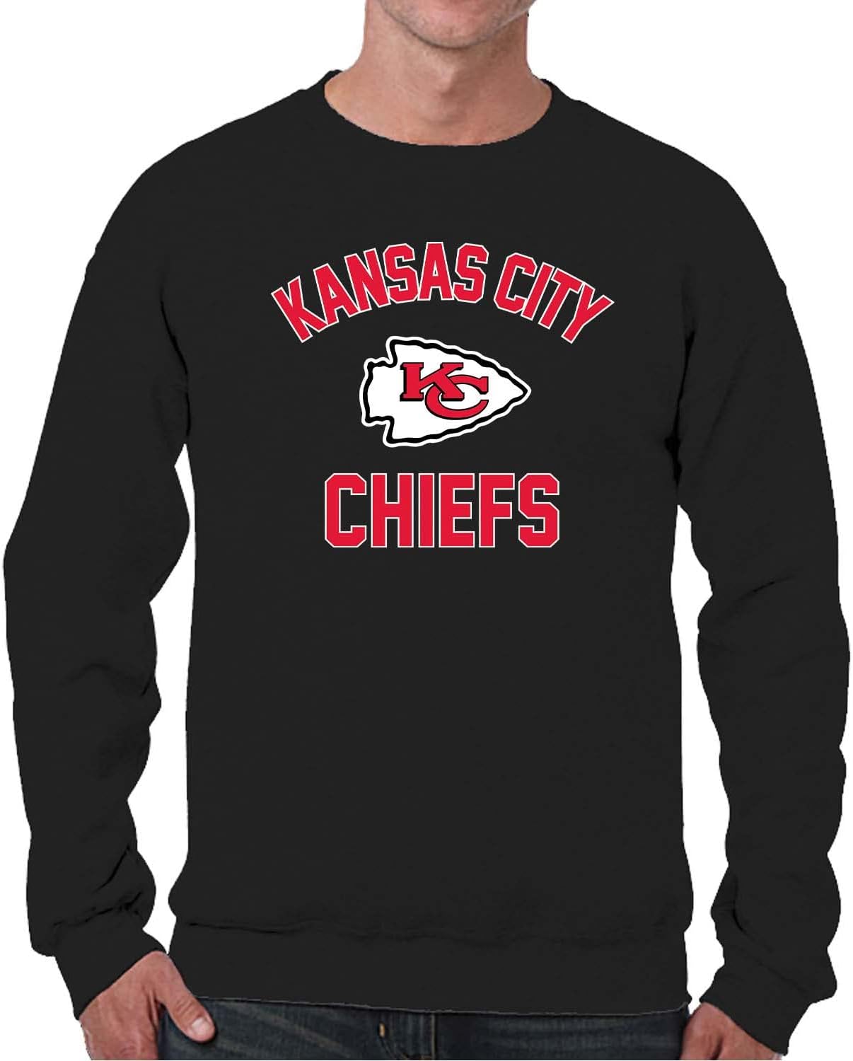 Kansas City Chiefs Adult Gameday Crewneck Sweatshirt Review