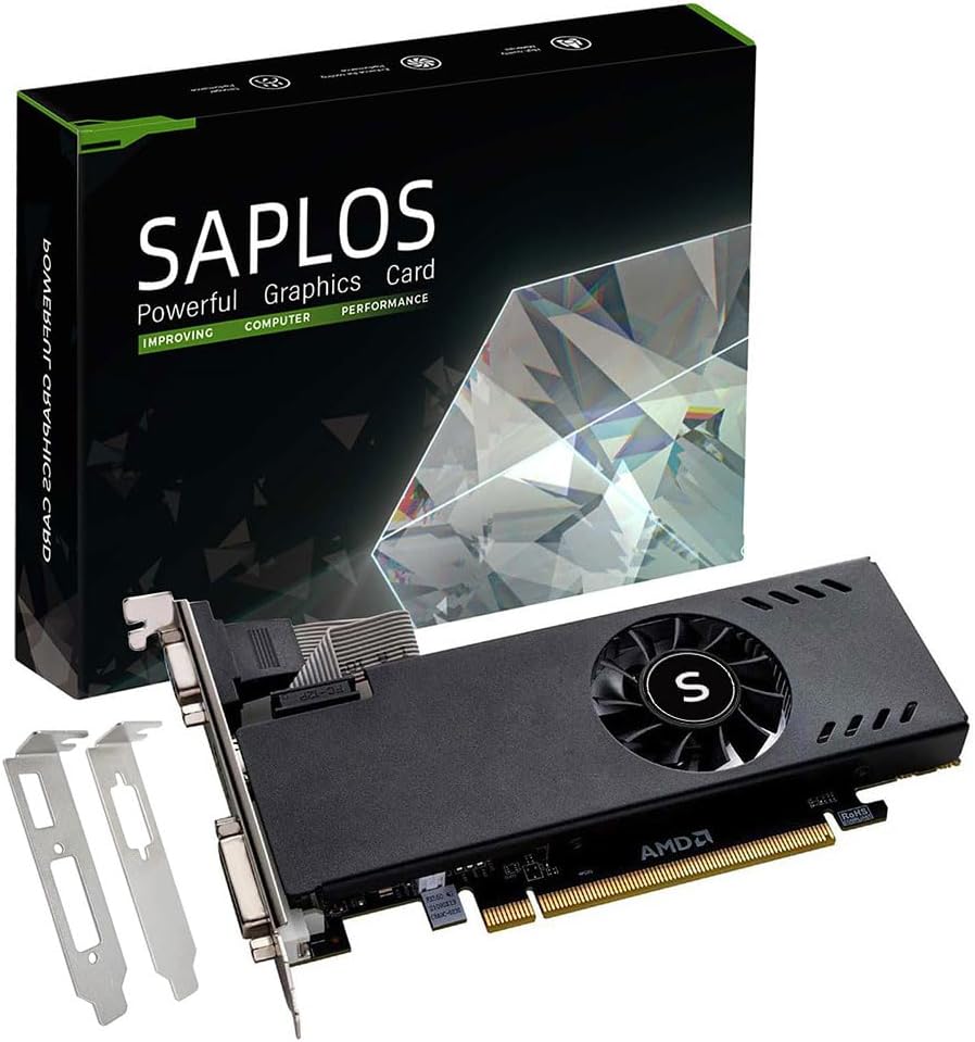 Radeon RX 550 Low Profile Graphics Card for Gaming and More