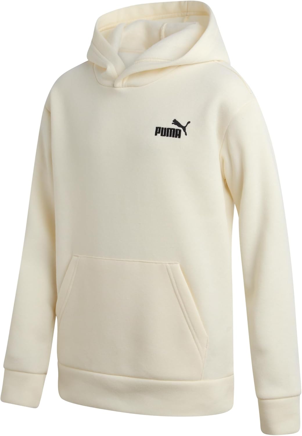 PUMA Boys' Fleece Hoodie - Sporty Small Logo Sweatshirt