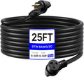 VEVOR 50 Amp Generator Extension Cord 25 ft - Heavy Duty 50A Cable