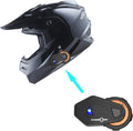 1Storm Motocross Helmet with Bluetooth Headset - Lightweight Racing