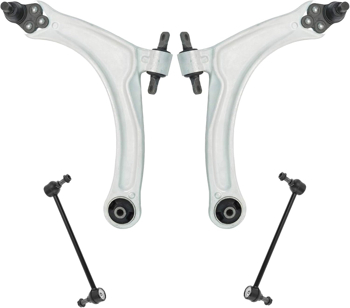 TRQ Front Suspension Kit Control Arm with Ball Joint and Links