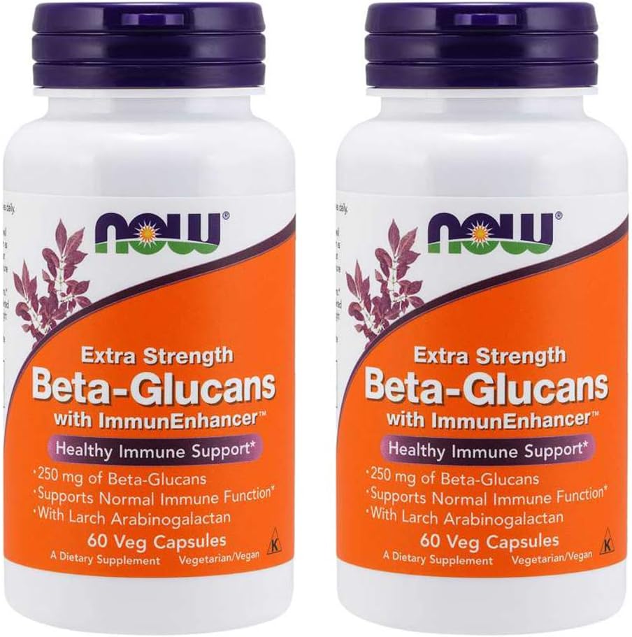 Beta-Glucans with ImmunEnhancera 60 VegiCaps for Immune Support