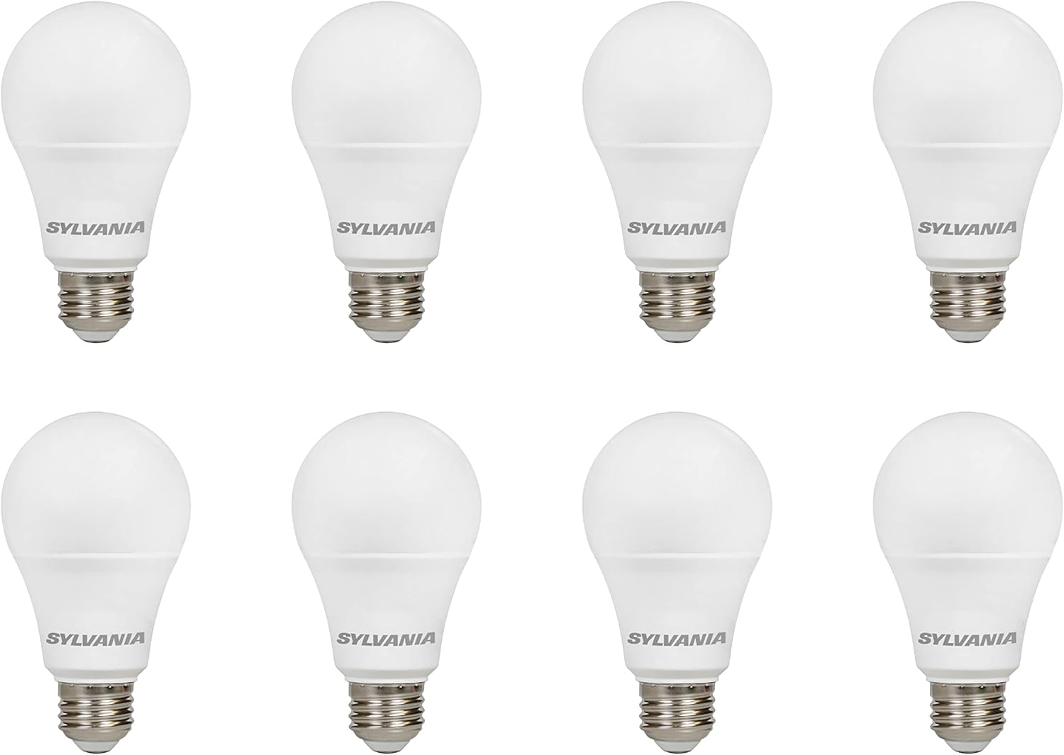 Sylvania Ultra LED A19 Light Bulb 100W Equivalent 8 Pack