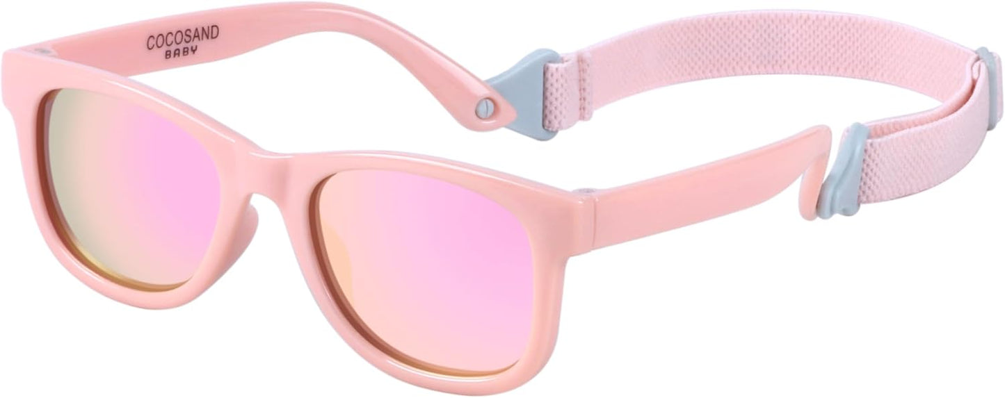 COCOSAND Infant Sunglasses: UV Protection & Flex Strap