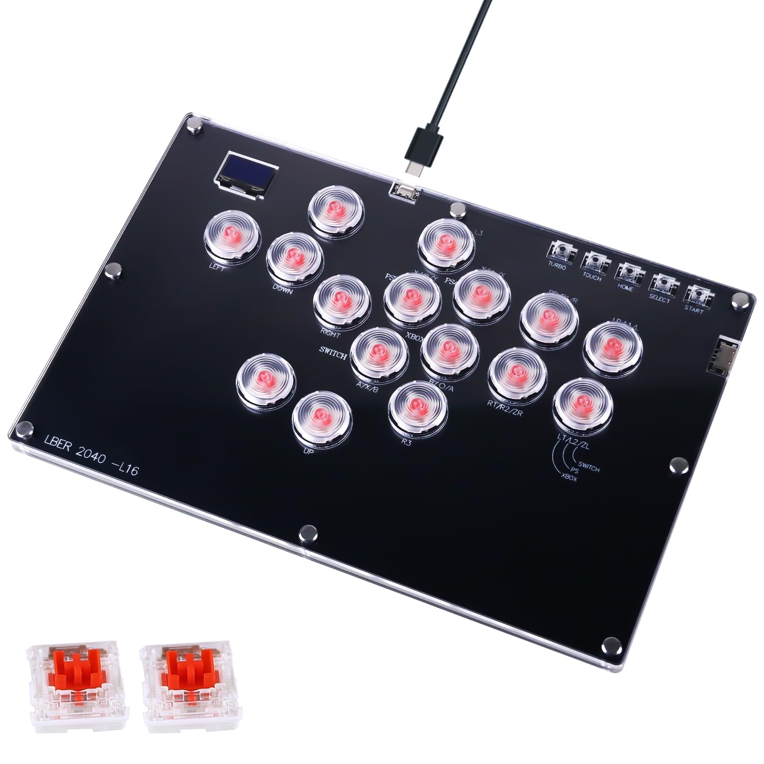 Arcade Stick All-Button Controller L16 for Ultimate Gaming Fun