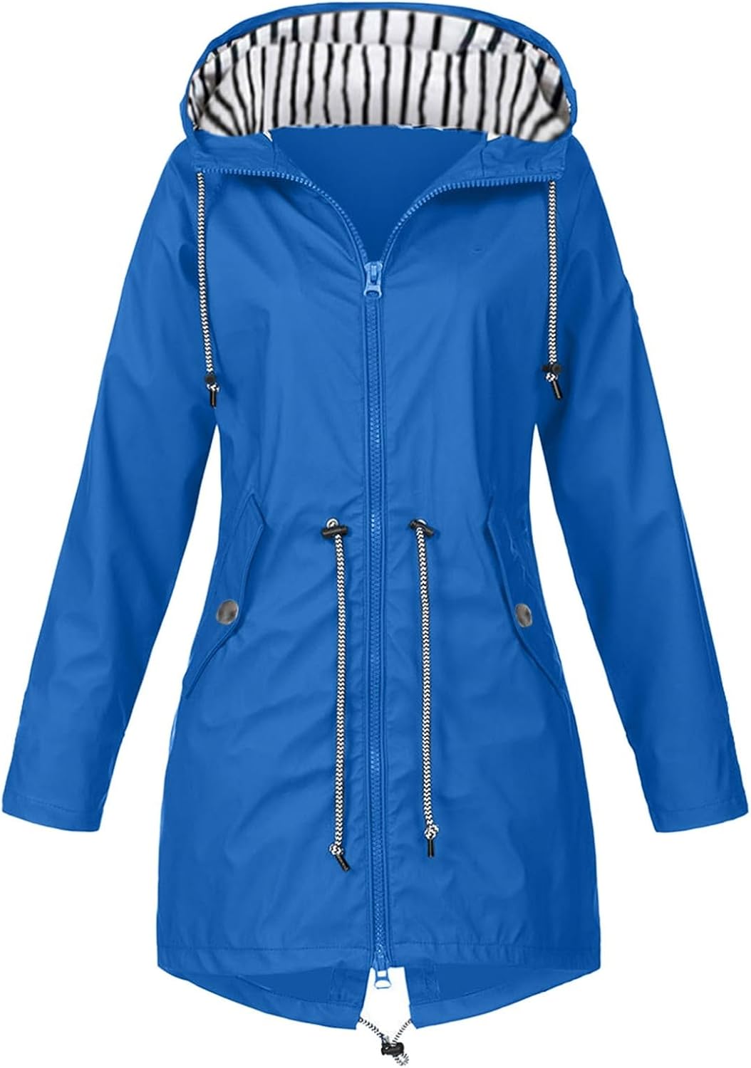 Windproof Lightweight Raincoat Hoodie for Women