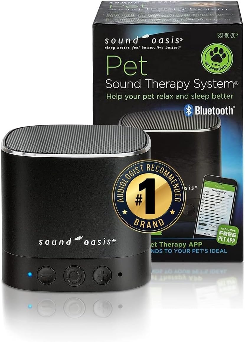 Sound Oasis Pet Bluetooth Sound Machine for Calming Pets