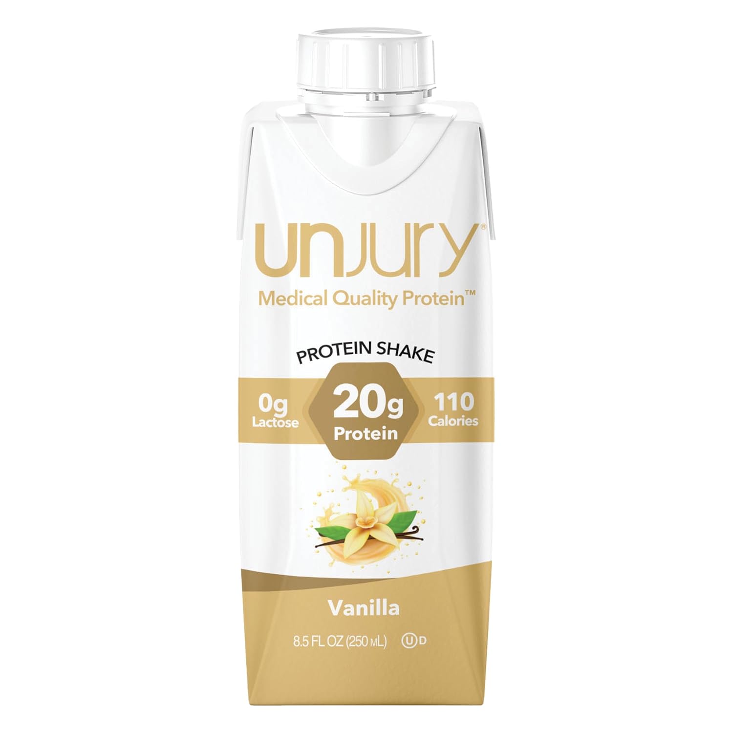 12-Pack Ready to Drink Liquid Protein Shakes - Vanilla Flavor