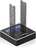 FIDECO M.2 NVMe SATA SSD Cloner Dock for Fast Data Transfer