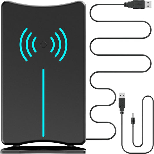 1000+ Mile Range 4K Amplified TV Antenna by Butook