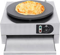 Commercial Non-Stick Crepe Maker - Fast Heating 16 Plate