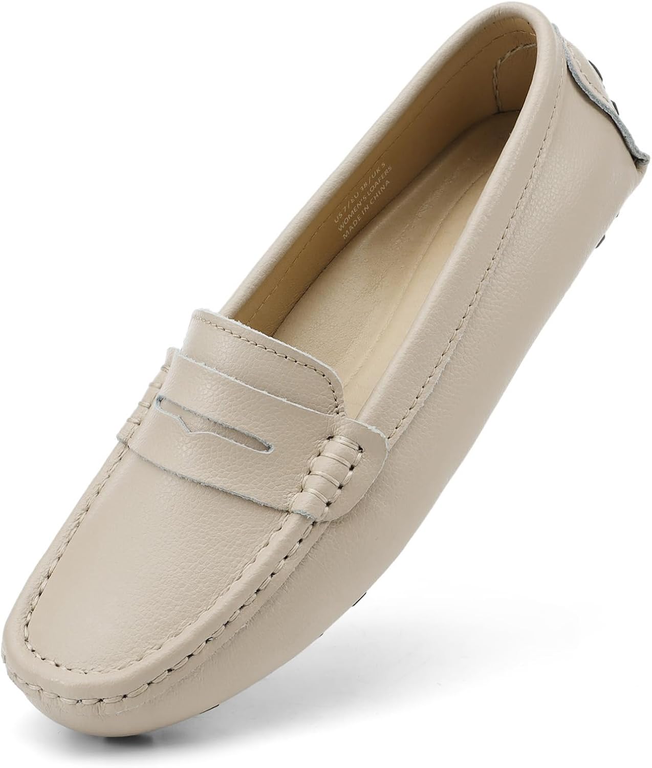 Classic Comfort Leather Penny Loafers for Everyday Use 55ft to 60ft